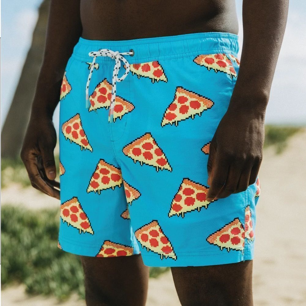 PARTY PANTS NWT Bakes Short- Swim Trunk